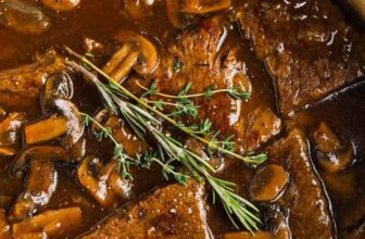 Spherical Steak and Mushrooms – Spend With Pennies