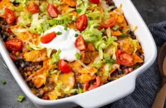 Taco Casserole | Cookies & Cups