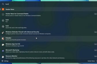 Microsoft will get its personal Highlight-like characteristic with the Command Palette launcher
