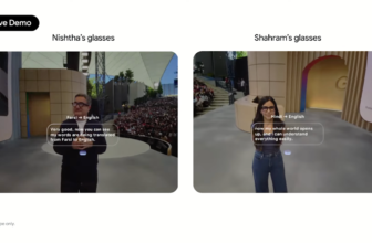 Google demos Android XR glasses at I/O with dwell language translation