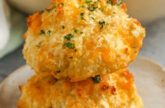 Pink Lobster Cheddar Bay Biscuits