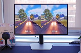 The Samsung Odyssey OLED G6 is the world’s first 500Hz OLED gaming monitor