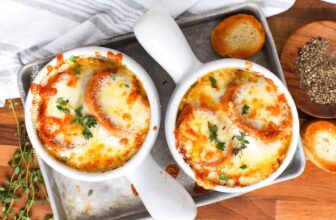 Cozy Up with This Bistro-Type French Onion Soup