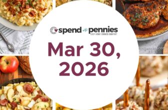 Weekly Meal Plan Mar 30, 2026